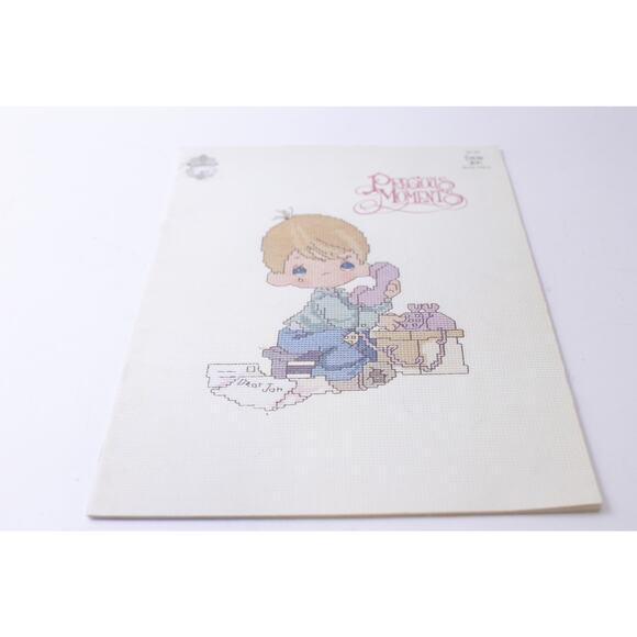 Precious Moments, Counted Crosstitch, Religious, Funny Scenes, Christian, Craft - Picture 1 of 5